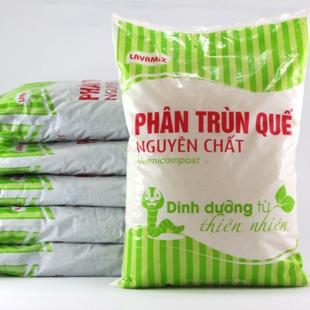 Phân trùn quế nguyên chất 10kg Lavamix