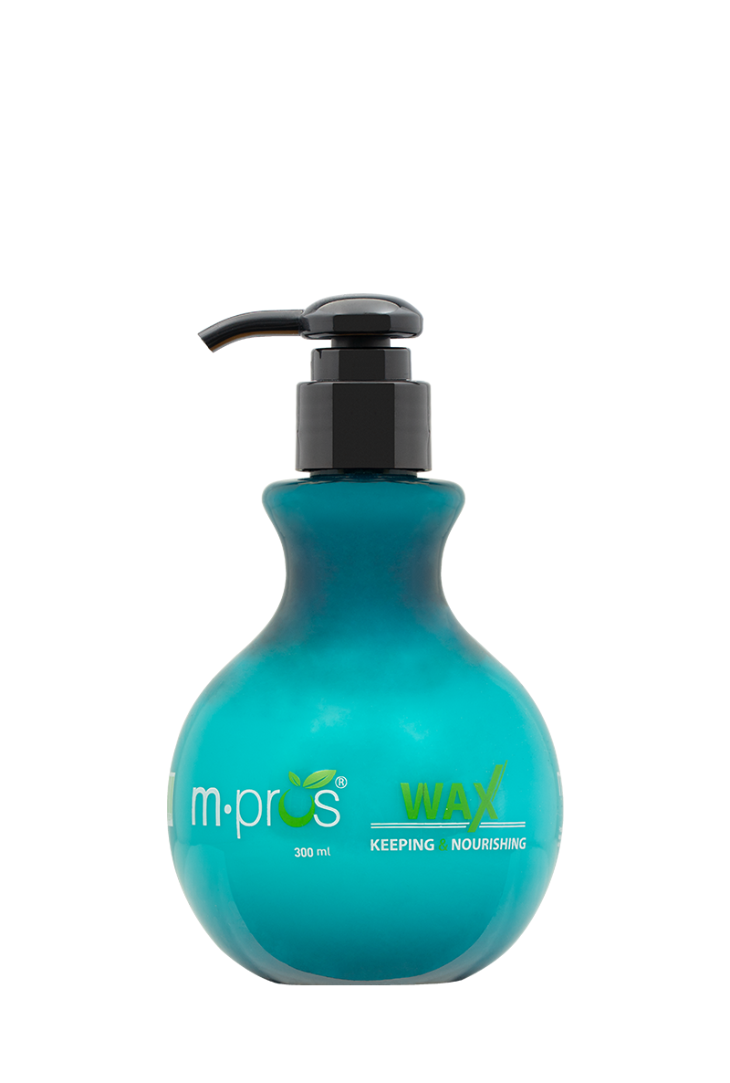 WAX DÂY TẠO NẾP & DƯỠNG BÓNG TÓC M.PROS 300ML [XANH ĐẬM]