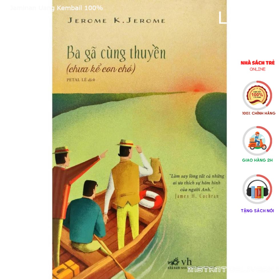 Sách - ba gã cùng thuyền
