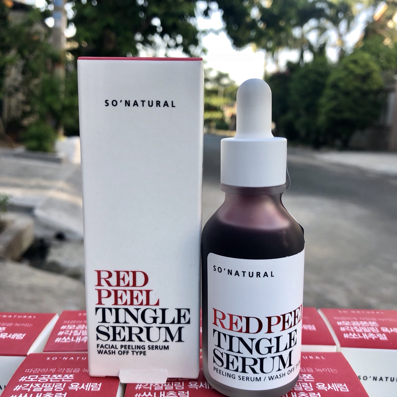 [HCM]THAY DA SINH HỌC RED PEEL HÀN QUỐC 35ml