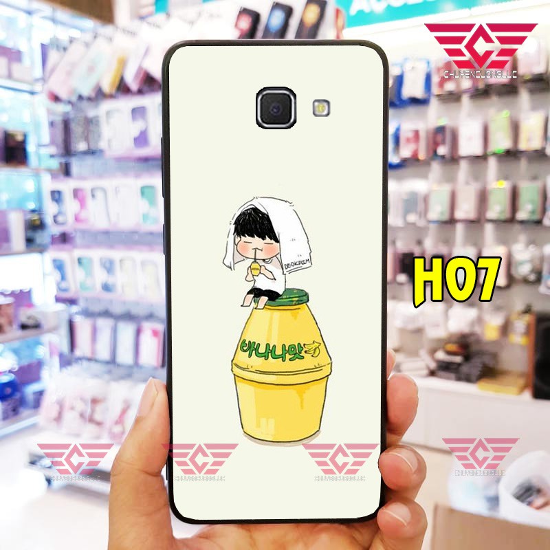 Ốp lưng SAMSUNG J7 PRIME/ J7 PRO trà sữa dễ thương