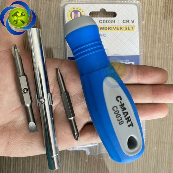 [HCM]Tua vít đổi đầu C-mart C0039 6 trong 1
