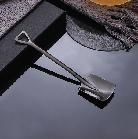 Set 5 feeding spoon coffee spoon stainless steel ice cream 304 design shape shovel cute and carrying Case-spoon long-handled-muông long-coffee spoon-Muong cafe-spoon cream-thià fruit food-spoon coffe - ice cream