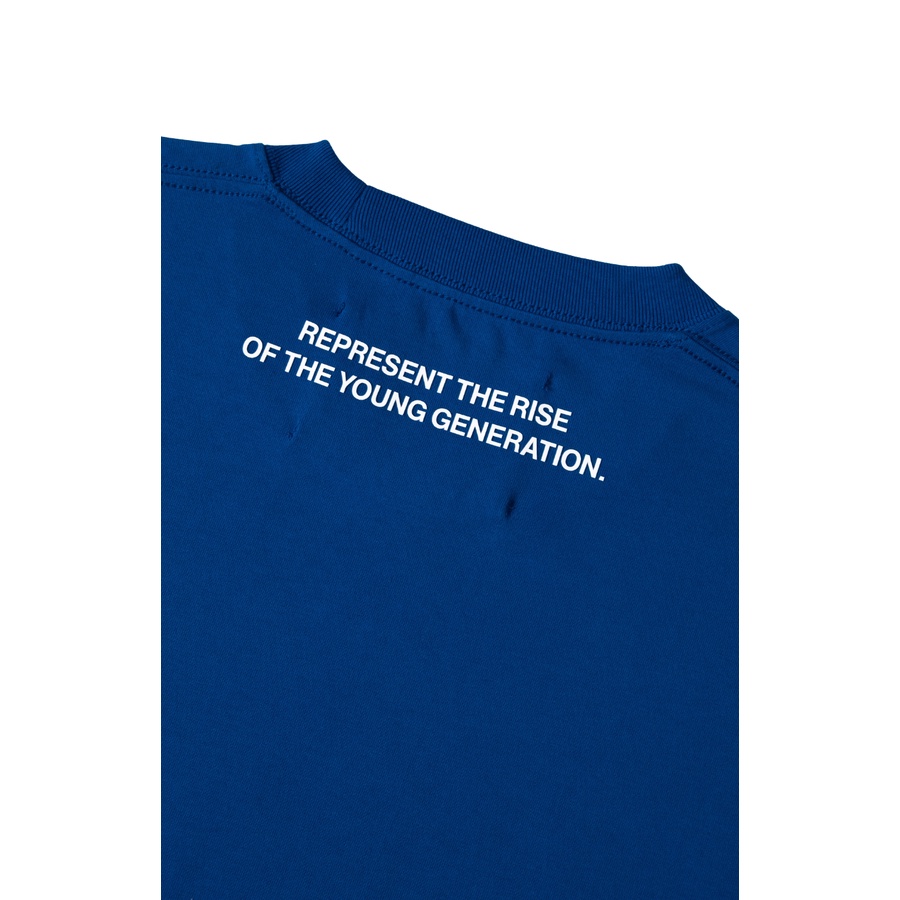 Áo thun Tshirt oversize BIG ICON BLUE - thương hiệu 84rising