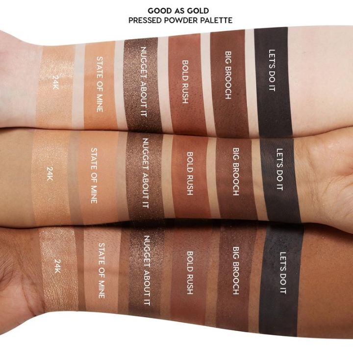 Bảng màu mắt Colourpop Good as Gold 12 ô