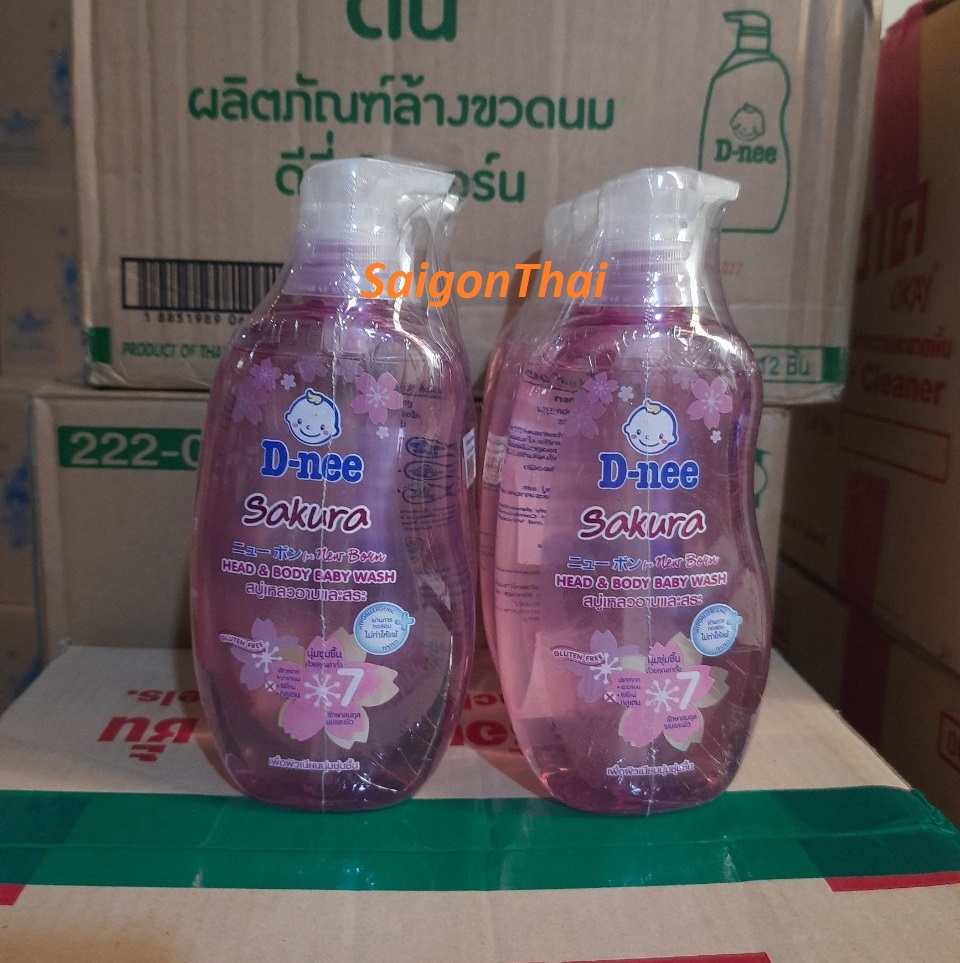 [HCM]Sữa tắm gội DNEE PURE 350ml ( Dành cho trẻ sơ sinh từ 0- 36 tháng)- Hàng Thái Lan