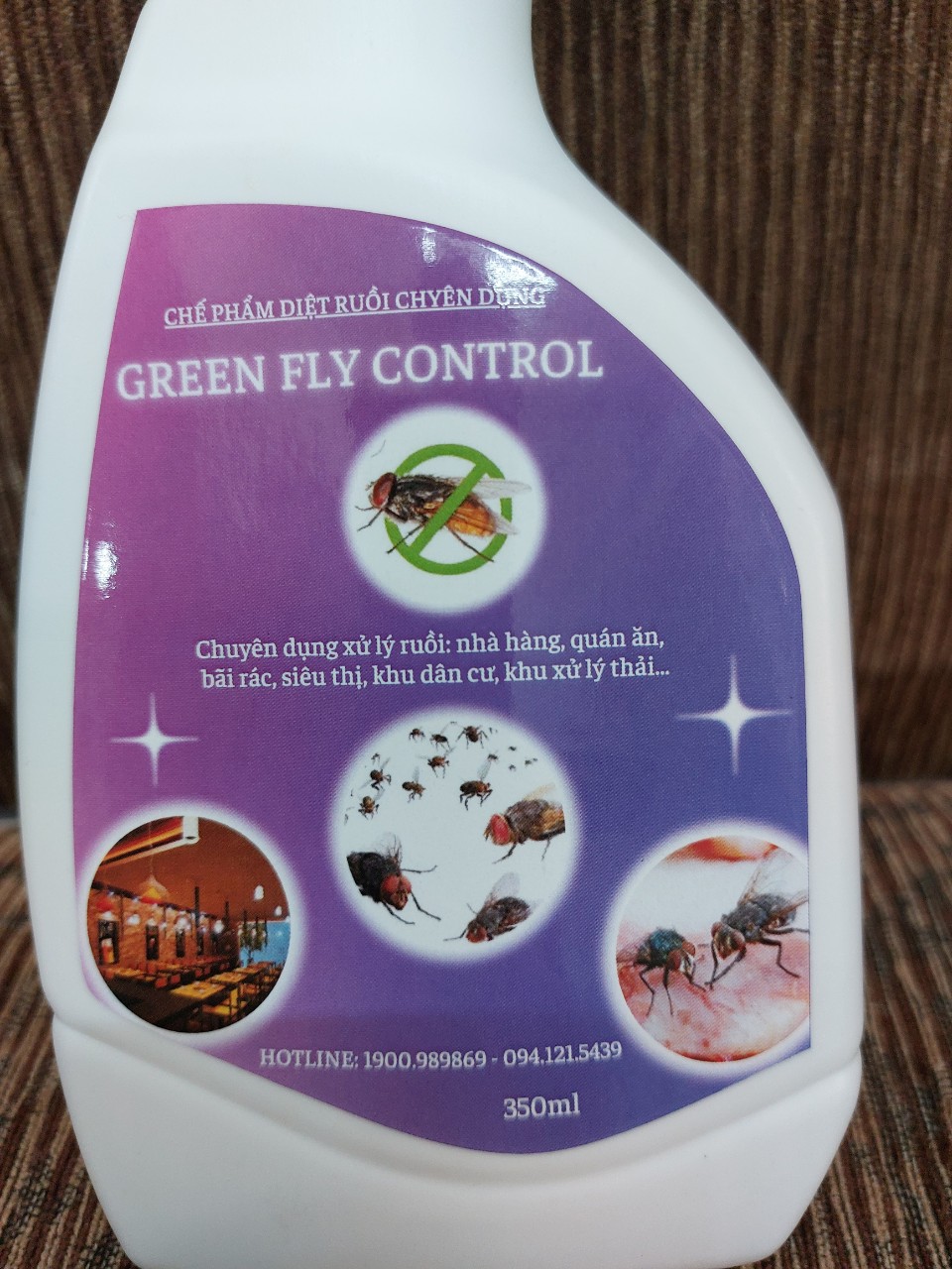 Chai xịt ruồi thế hệ mới GREEN FLY 350ml