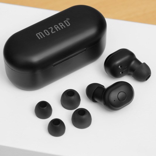 Tai nghe Bluetooth True Wireless Mozard DS635-WB Đen ( Hàng Chính Hãng)