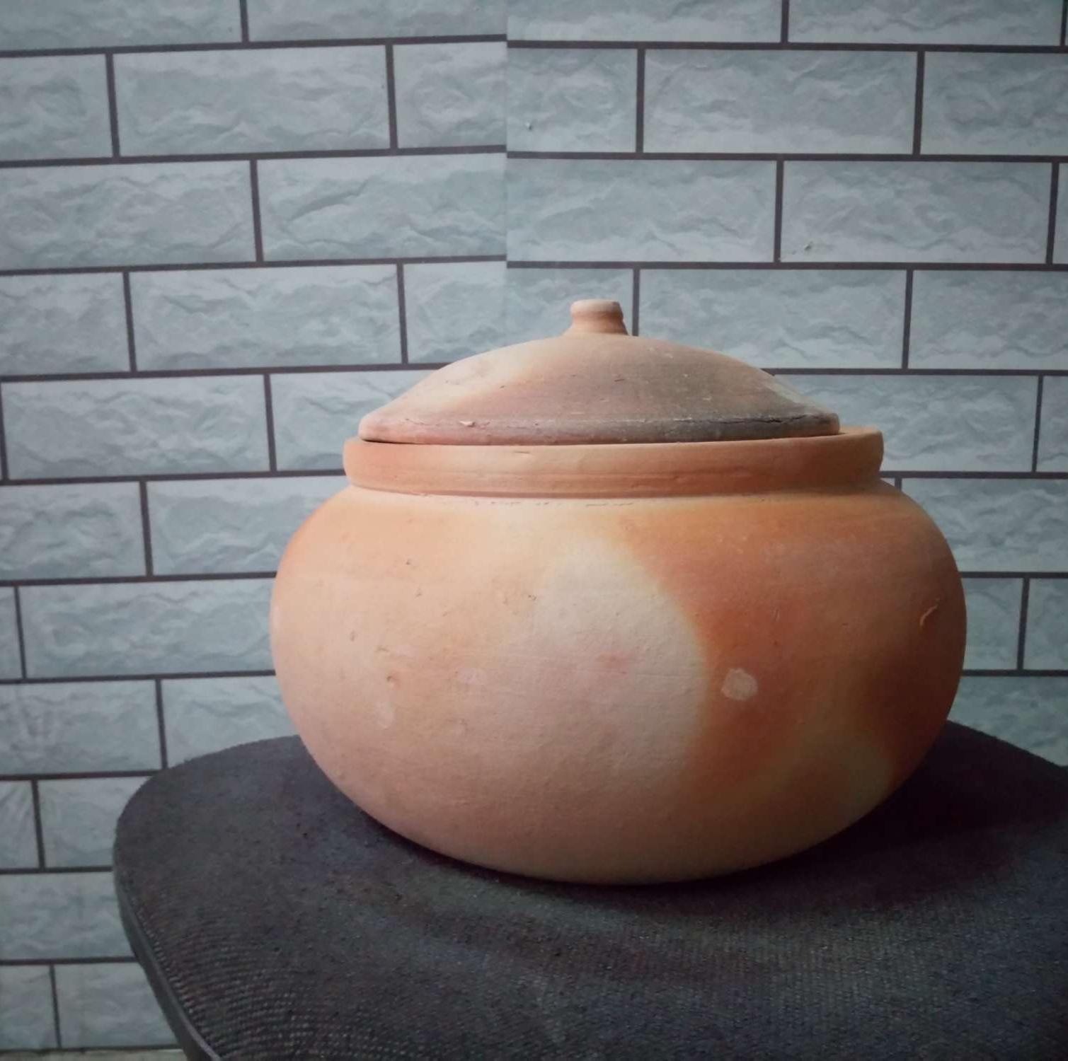 nồi đất nướng gà bụng 24 cm ( loại bé tí)