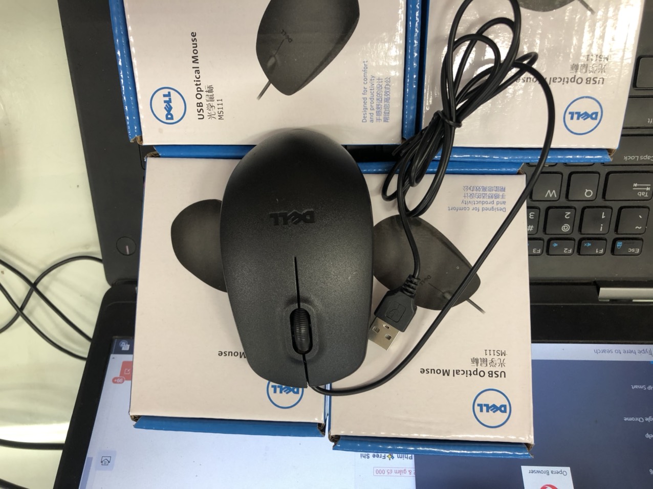Chuột DELL MS111 (USB) Văn Phòng Chơi Game- FULL BOX- Bảo Hành 12 Tháng