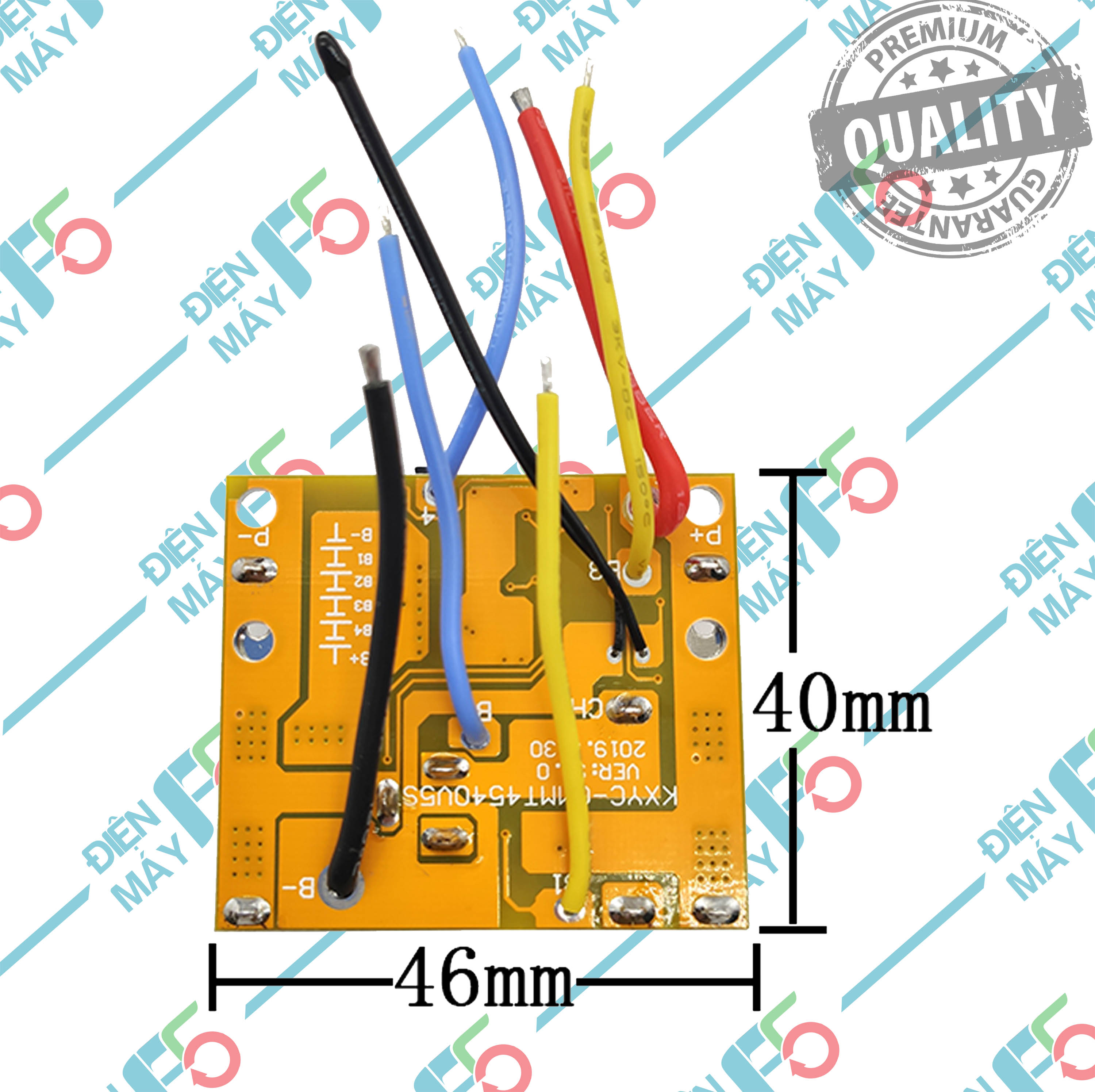 DMF5 Mạch 5S 50A 18V 21V Makita, sạc cân bằng và bảo vệ pin lithium18650, mạch vàng