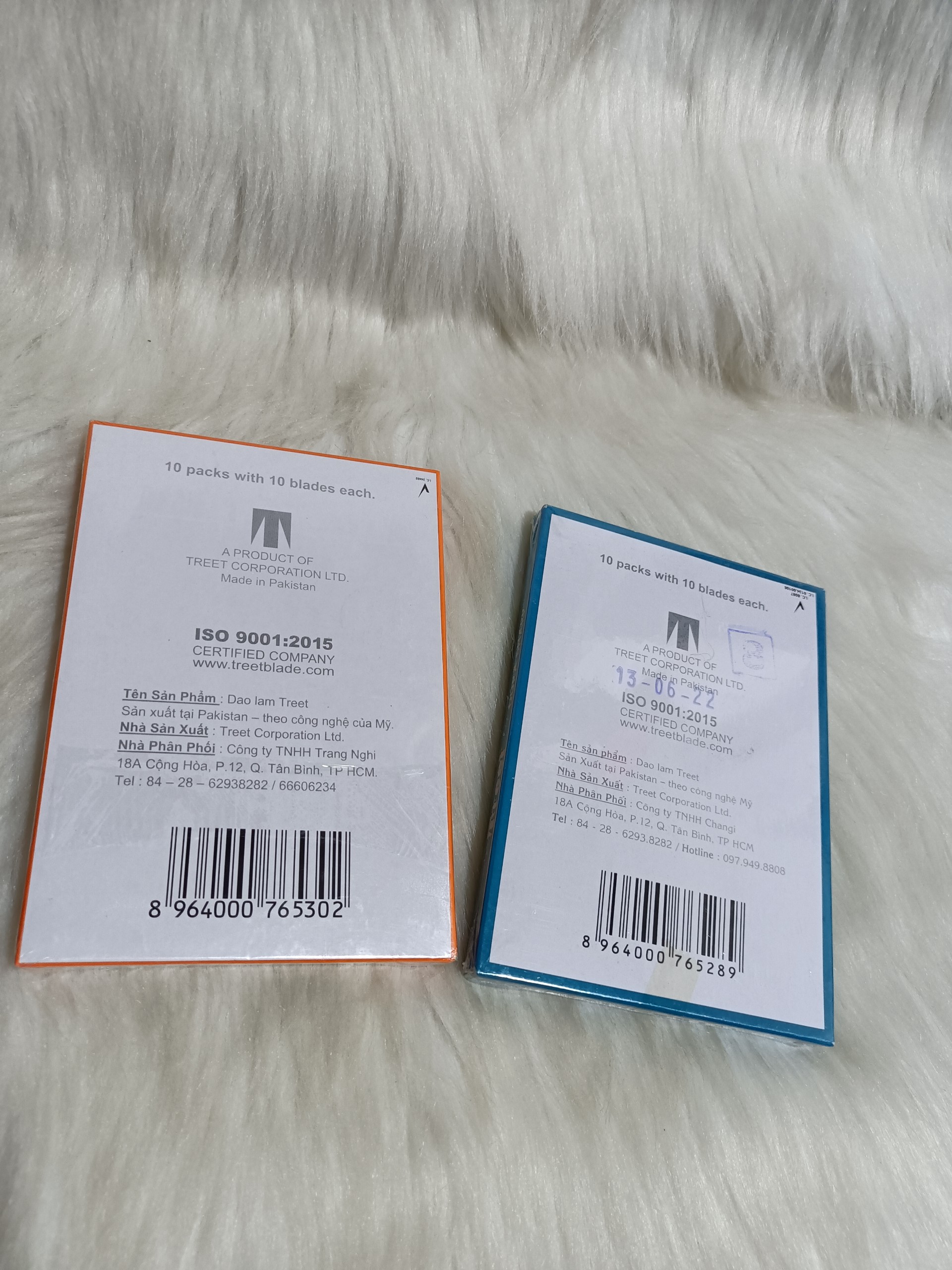 Lưỡi lam Treet hộp 100 lưỡi