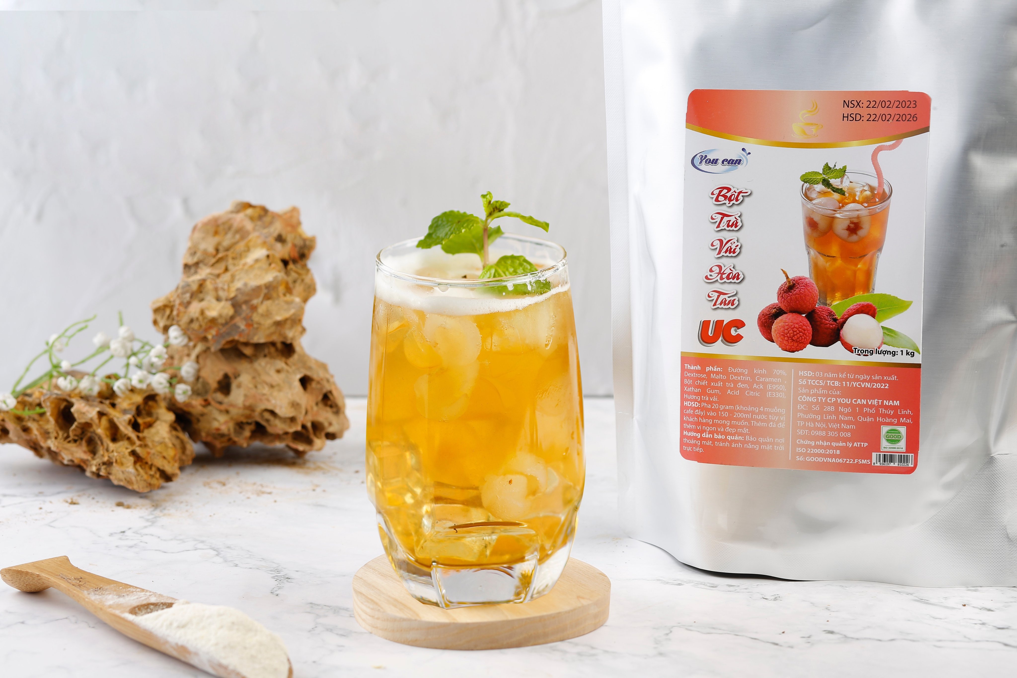 TRÀ HOA QUẢ HOÀ TAN UC