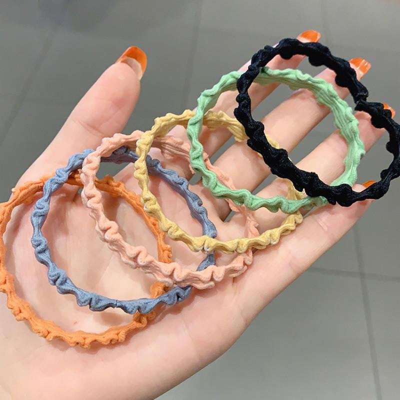 COMBO 6 THUN CỘT TÓC GỢN SÓNG CUTE
