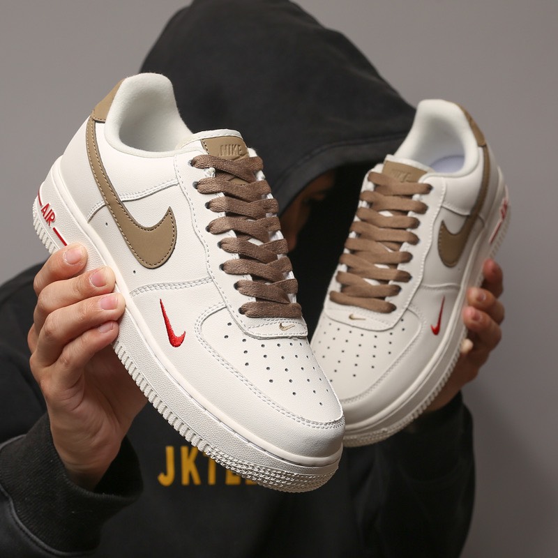 Giày thể thao cổ thấp AF1, giày sneaker nam nữ đủ size full box