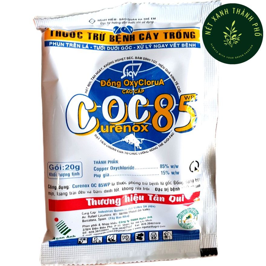 Thuốc trừ bệnh coc 85 wp