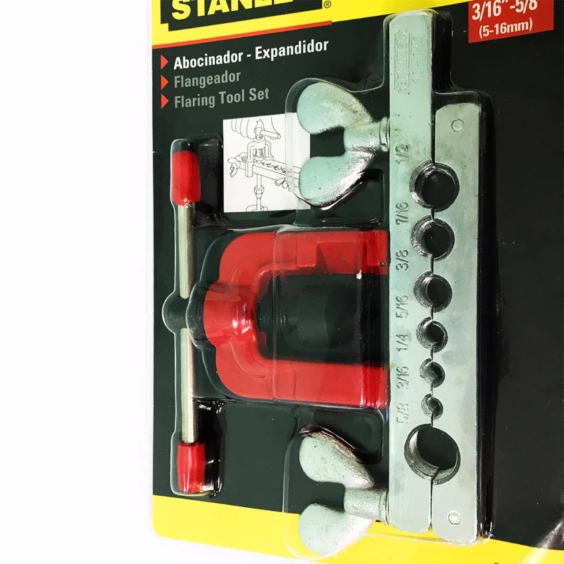 Bộ ba lỗ ống đồng Stanley 93-040 (Đỏ)