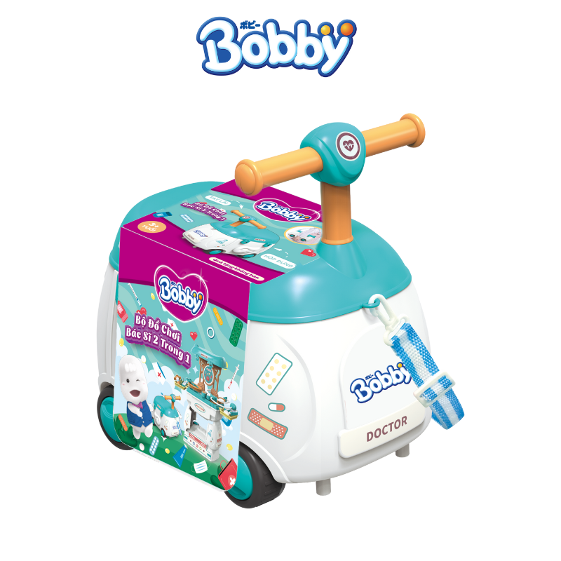 [MKB Gift] Bộ đồ chơi bác sĩ 2 trong 1 cho bé
