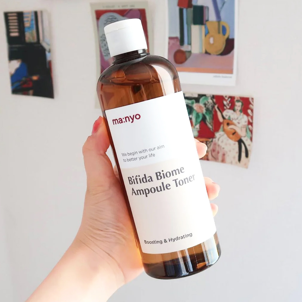 Nước Hoa Toner Manyo Ma: Nyo bifida biome ambags Toner 300ml/400ml provides skin moisture