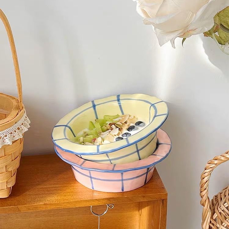 Chén sứ chén ăn cơm dễ thương phong cách Vintage phong cách riêng decor bếp ( có sẵn ) ( ảnh thật )