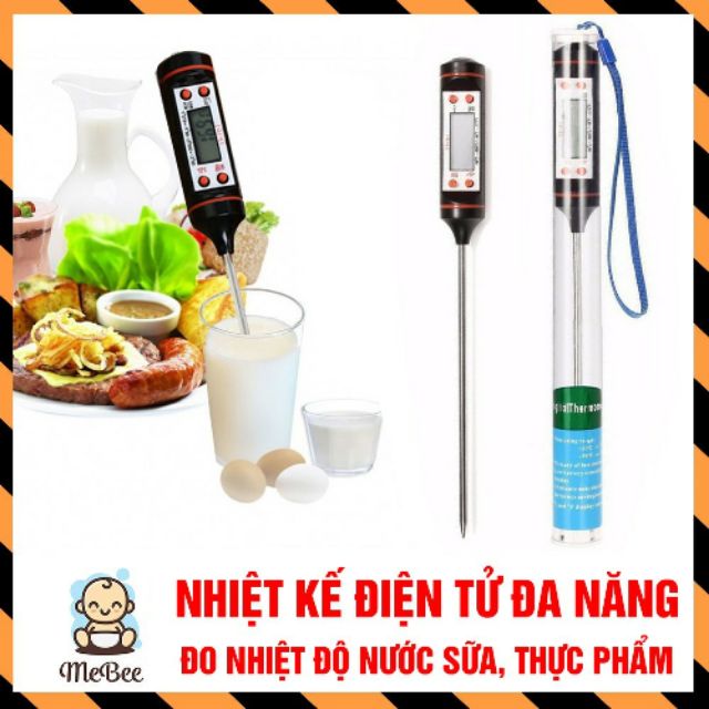 Nhiệt Kế Điện Tử Đo Nước, Sữa, Đồ Ăn