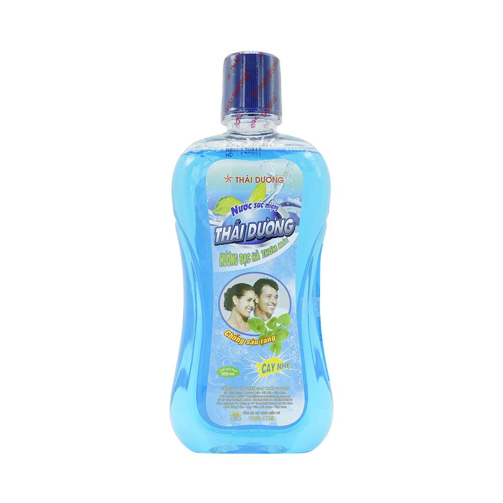 Nước Súc Miệng Bạc Hà Thái Dương 500 ml