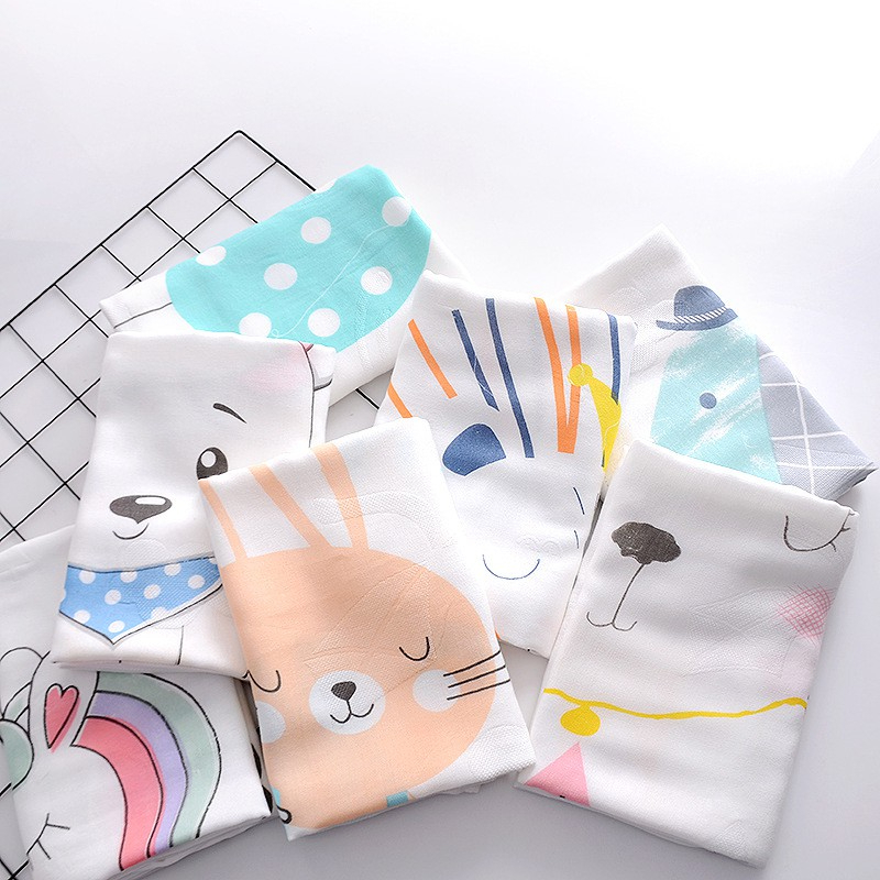 Chăn lụa aden siêu mềm mát chất cotton lụa cho bé