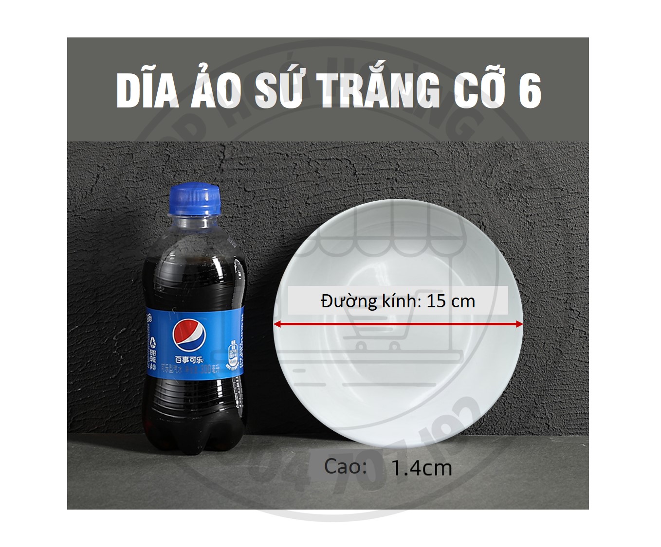 DĨA TRÒN ẢO SỨ TRẮNG – ĐỦ SIZE (CỠ 6,7,8,9)