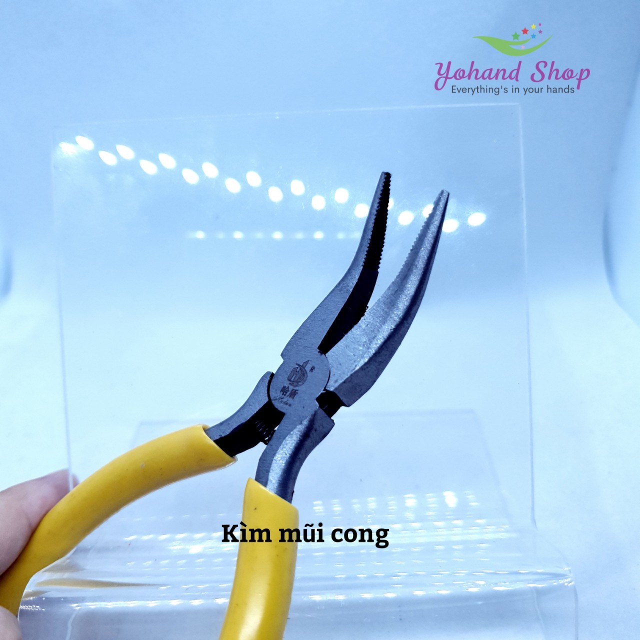 Kìm làm hoa voan handmade