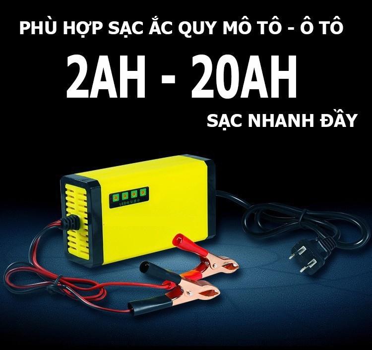 Bộ sạc bình ác quy 12V