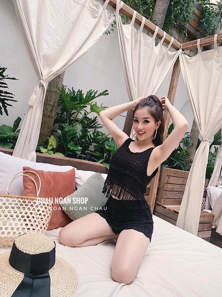 Set ren hoa tua rua đi biển