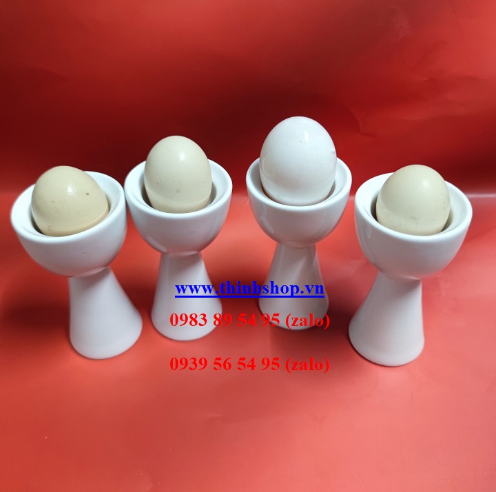 ly ăn trứng lộn - cốc đựng hột vịt lộn