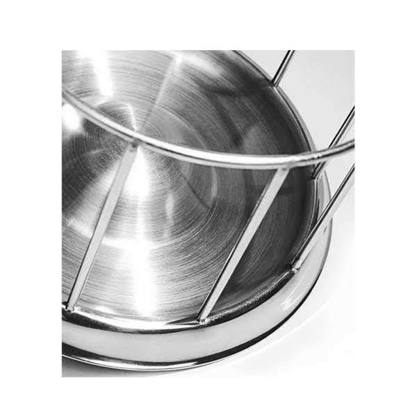 Khay đựng thức ăn cho rùa inox