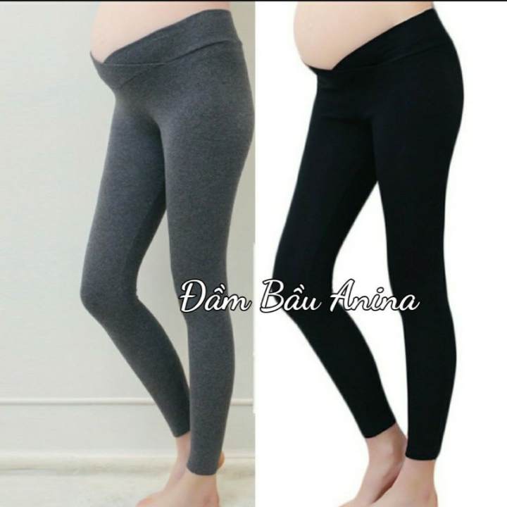 Quần bầu dài legging cạp chéo co giãn thoải mái hàng đẹp QB1111 – No Brand >>> top1shop >>> lazada.vn