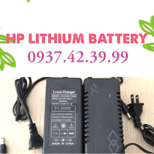 [HCM]Sạc Pin Lion 16.8V 3A có Quạt ( chuẩn AAA)