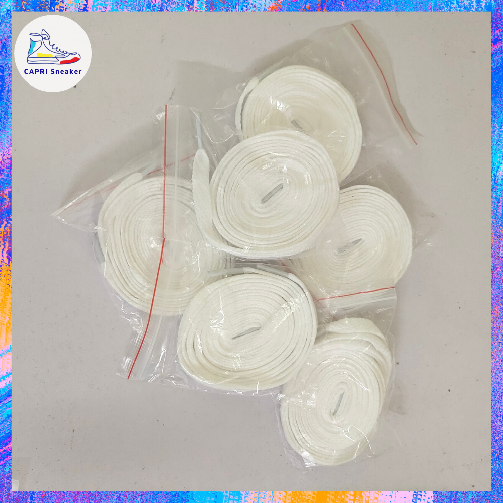 Dây giày thể thao sneaker trắng