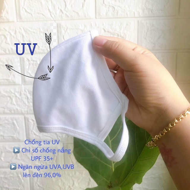 Bịch 5 chiếc Khẩu trang vải kháng khuẩn