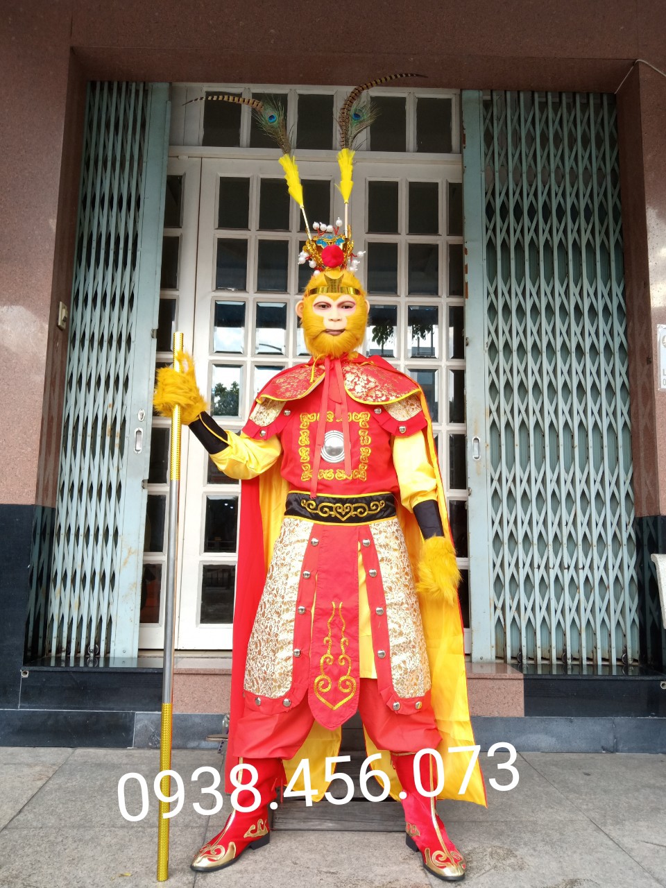 Trang Phục Tôn Ngộ Không - Tề Thiên Đại Thánh phù hợp với các tiết mục game show, ngày Tết, tất niên, Trung thu, khai trương, hài kịch