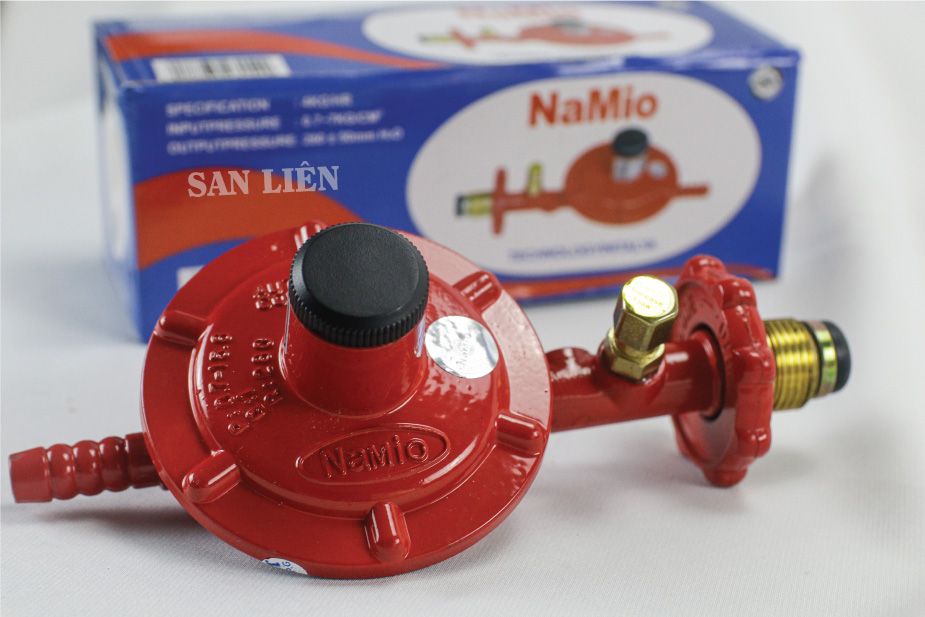 Combo bếp ga đôi dương Mario và van bếp ga NaMio