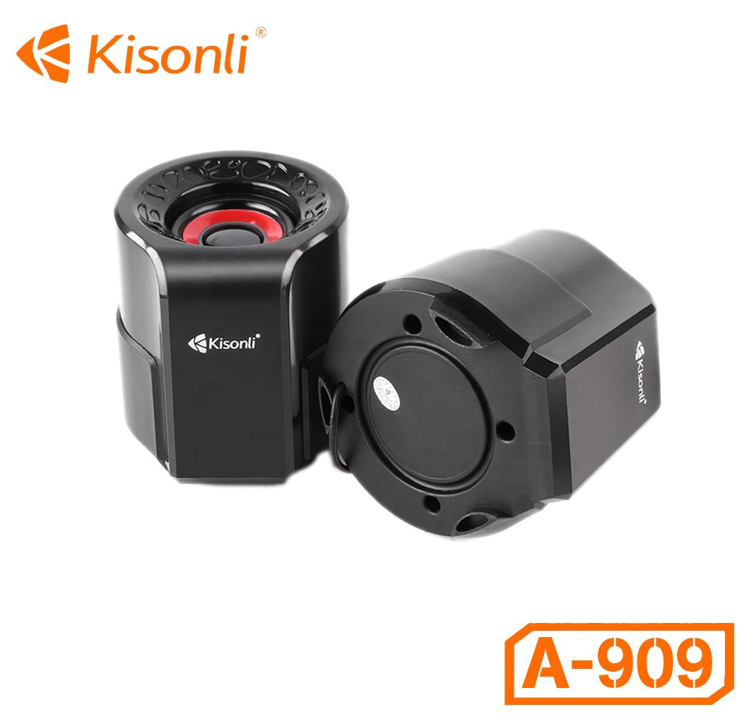 Loa vi tính 2.0 Kisonli A-909 - Bảo Hành 12 Tháng (Màu ngẫu nhiên)