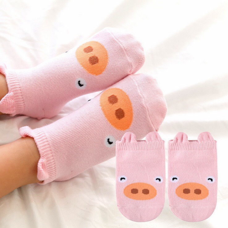 Tất hình thú chống trượt ngộ nghĩnh cho bé 1-3 tuổi 𝐓𝟎𝟔