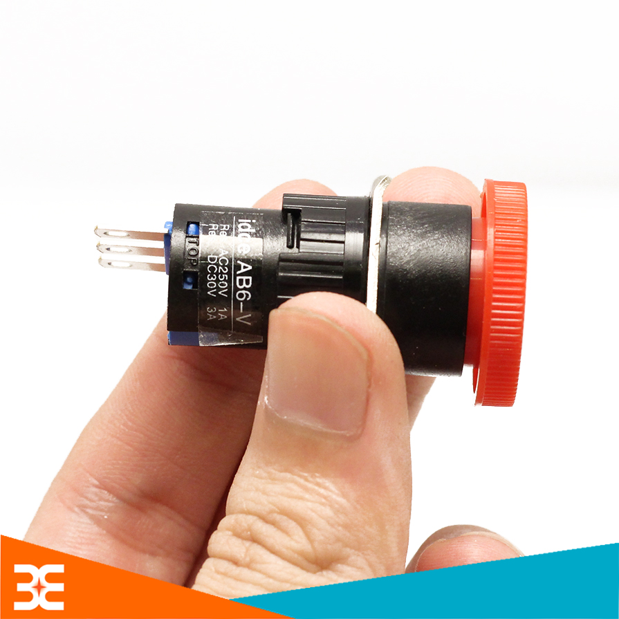 Nút Dừng Khẩn Cấp 16mm AB6-V 250VAC 1A