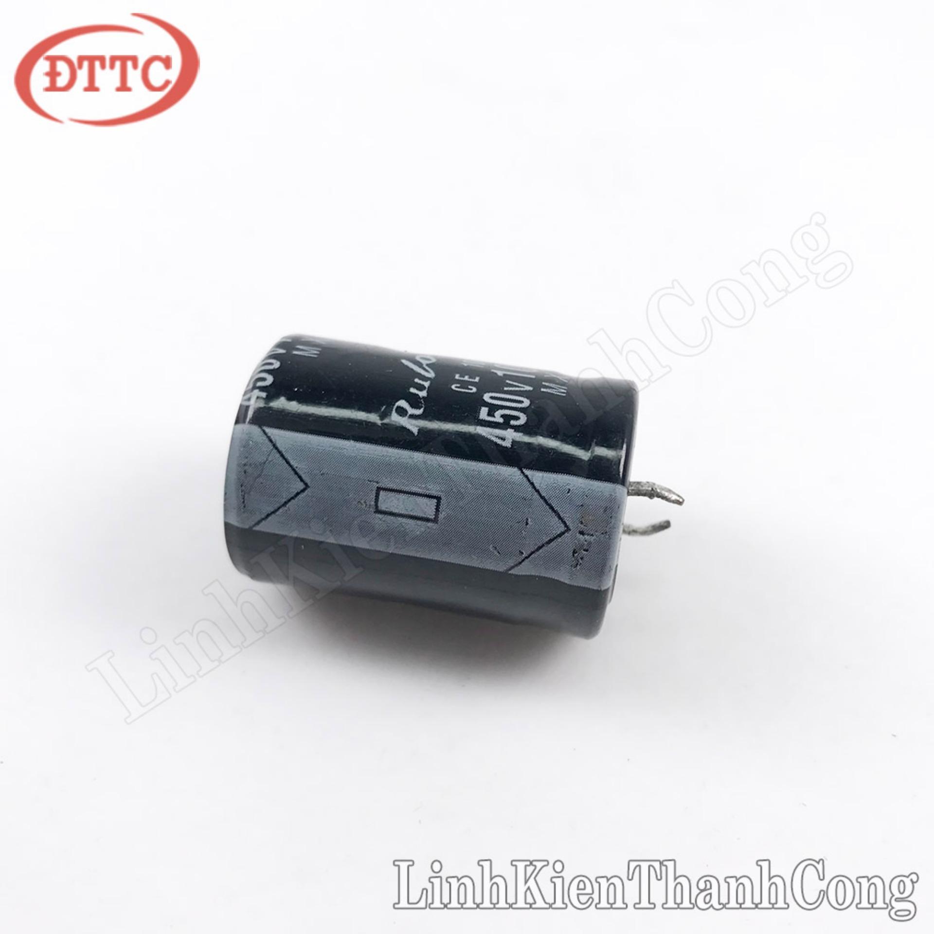 Tụ 100uF 450V chân cứng (22x30mm) Tháo Máy
