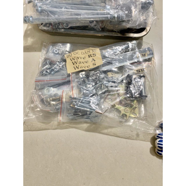 Full Bộ Ốc Dàn Xe Wave Rs-Wave A-Wave S