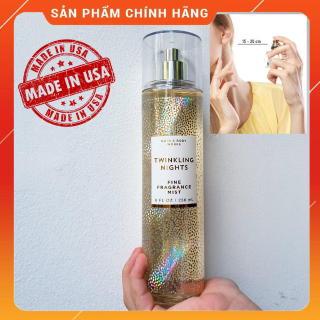 Nước Hoa Nữ Xịt Thơm Body Toàn Thân Bath And Body Works Fine Fragrance Mist 236 ml Sản Xuất Mỹ- Chị Vịt Shop