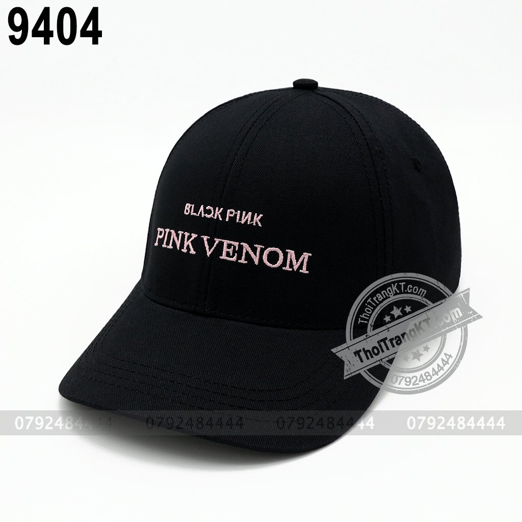 [SIÊU HOT] Combo 2 Nón PINK VENOM Black Pink màu đen