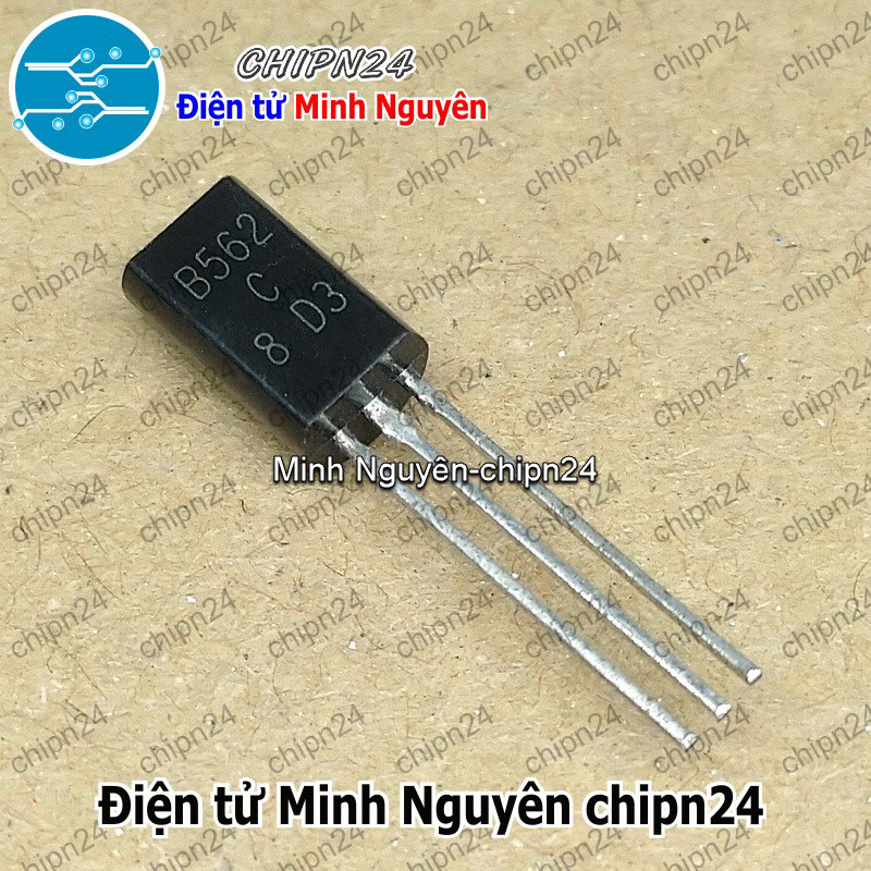 [25 con] (KT1) Transistor B562 TO-92 PNP 1A 25V (2SB562 562) - HH000663