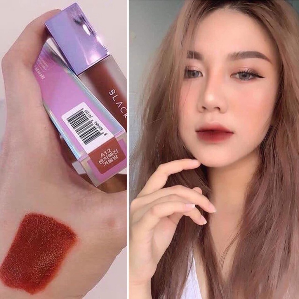Son Kem Lì Black Rouge A12 nâu đỏ