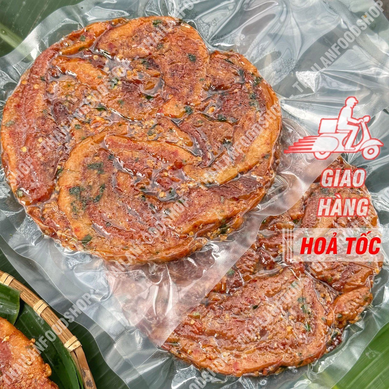Bánh Tóp Mỡ Mắm Hành Túi 300gram