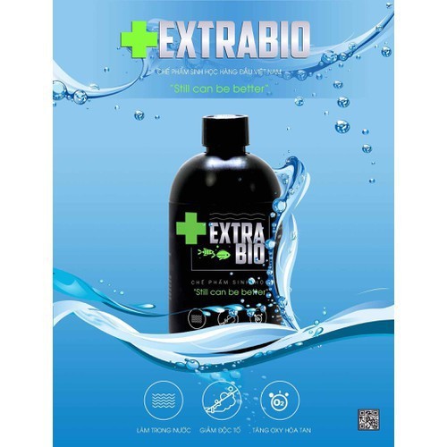 Men Vi Sinh Extra bio 1000ml cao cấp cho cá cảnh, thủy sinh